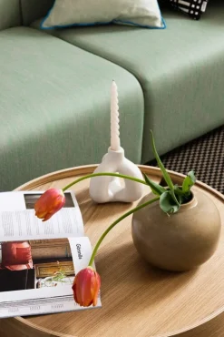 Woud Arc coffee table 66 cm, oiled oak