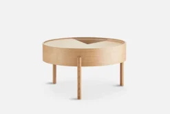 Woud Arc coffee table 66 cm, oiled oak