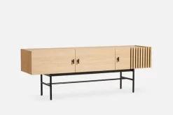 Woud Array low sideboard 150 cm, oak