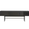 Woud Array low sideboard 150 cm, black