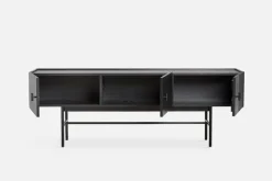 Woud Array low sideboard 150 cm, black