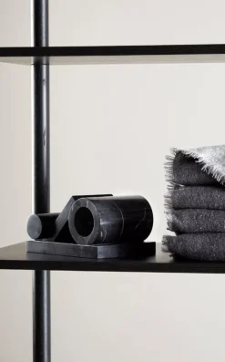 Woud Booknd bookend, 2 pcs, black marble