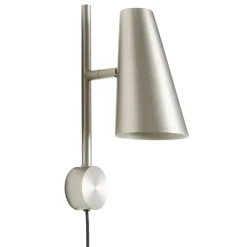 Woud Cono wall lamp, satin