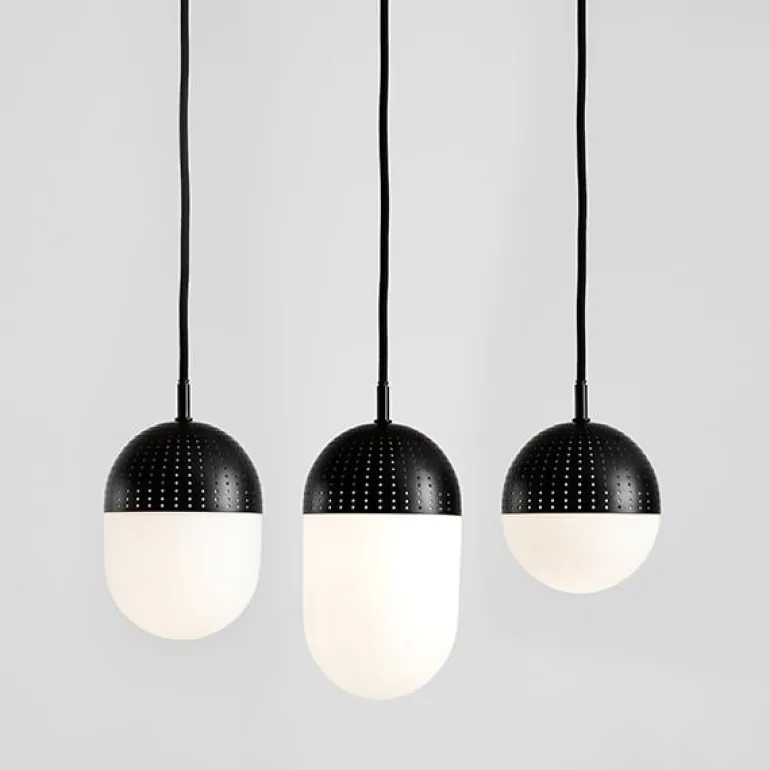 Woud Dot pendant, S, black