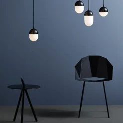 Woud Dot pendant, S, black