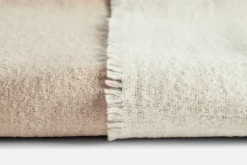 Woud Double throw, off-white - beige