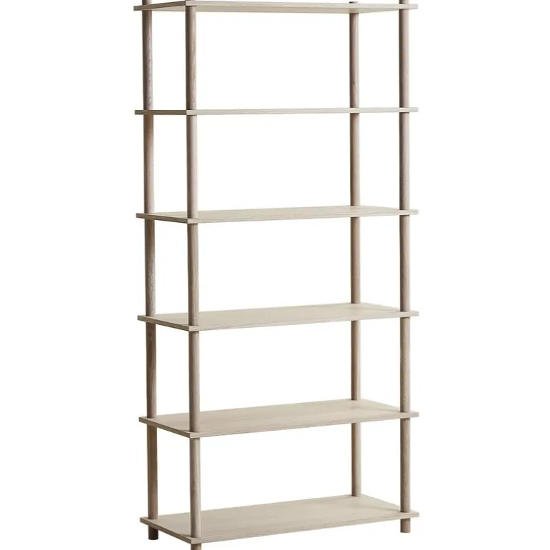 Woud Elevate shelving system 5, oak