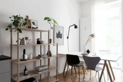 Woud Elevate shelving system 4, black