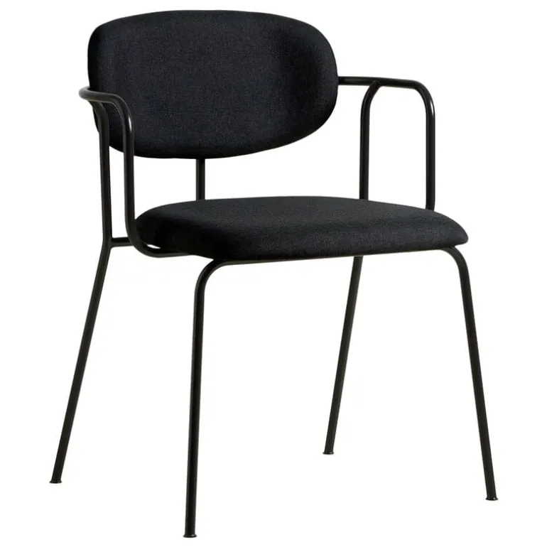 Woud Frame chair, black - black Davis Sawana 14