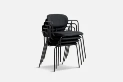 Woud Frame chair, black - black Davis Sawana 14