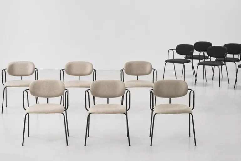 Woud Frame chair, black - black Davis Sawana 14