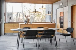 Woud Frame chair, black - black Davis Sawana 14