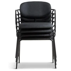 Woud Frame chair, black - grey