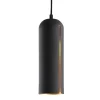 Woud Gap pendant, long, black