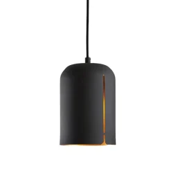 Woud Gap pendant, short, black