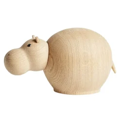 Woud Hibo Hippopotamus figurine, medium