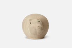 Woud Hibo Hippopotamus figurine, medium
