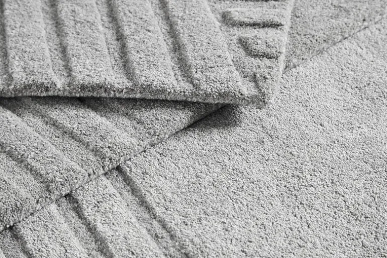 Woud Kyoto rug, 90 x 140 cm, grey