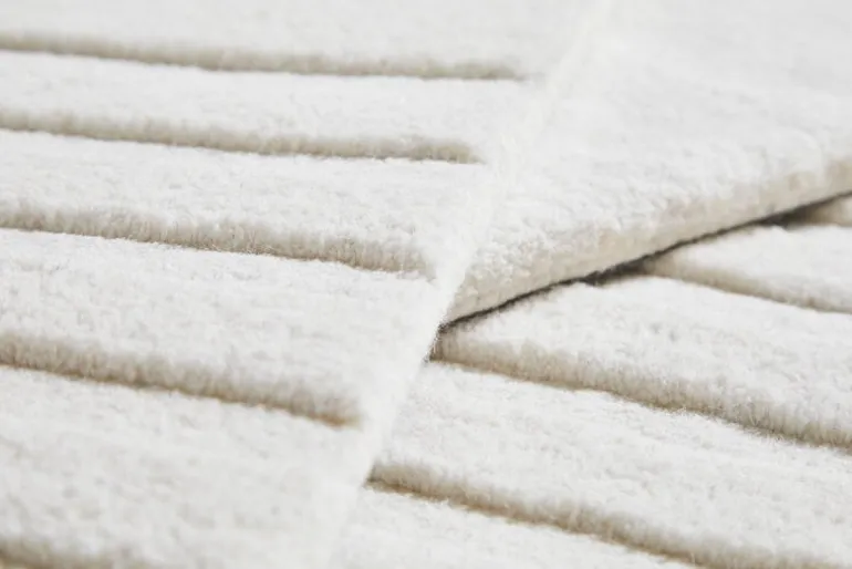 Woud Kyoto rug, 170 x 240 cm, off white