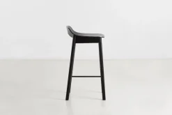 Woud Mono bar stool 65 cm, black