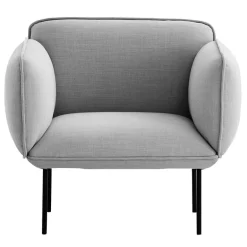 Woud Nakki 1-seater, light grey