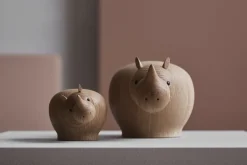 Woud Rina Rhinoceros figurine, medium