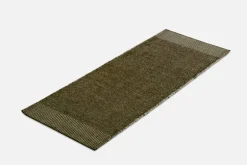 Woud Rombo rug, 75 x 200 cm, green