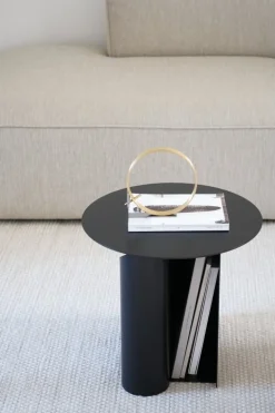 Woud Sentrum side table, black