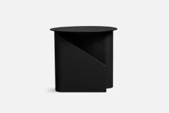 Woud Sentrum side table, black