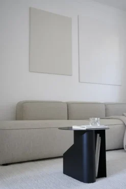 Woud Sentrum side table, black