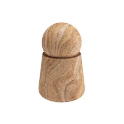 Woud Serene jar, tall, rainbow sandstone