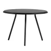 Woud Soround coffee table,  60 cm, h. 44,5 cm, black painted ash