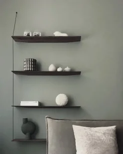 Woud Stedge add-on shelf 60 cm, smoked oak