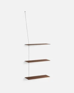 Woud Stedge add-on shelf 60 cm, smoked oak