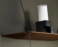 Woud Stedge add-on shelf 60 cm, smoked oak