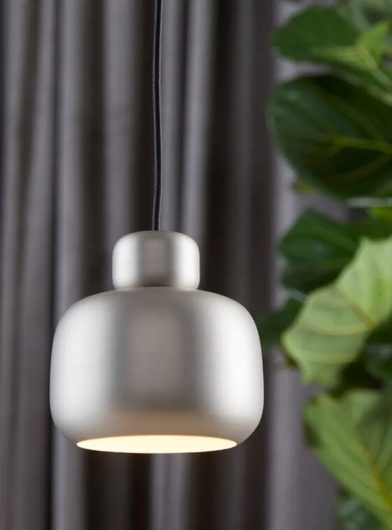 Woud Stone pendant, small, satin