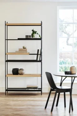 Woud Tree dining table, 220 x 90 cm, black