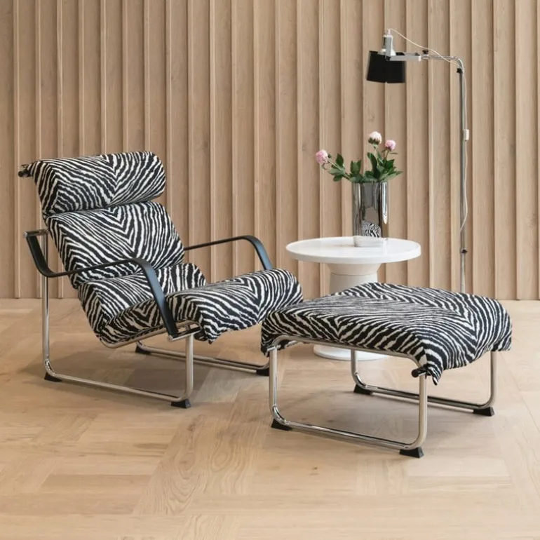 Yrjö Kukkapuro Remmi lounge chair, chrome - Artek Zebra