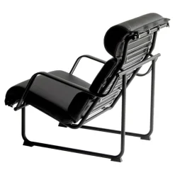 Yrjö Kukkapuro Remmi lounge chair, black - black leather
