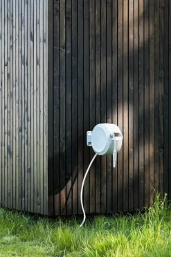 ZEE Mirtoon hose reel, 10 m, white