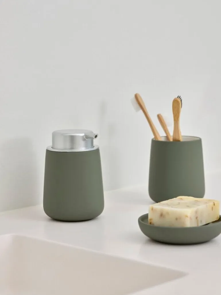 Zone Denmark Nova One toothbrush mug, matcha green